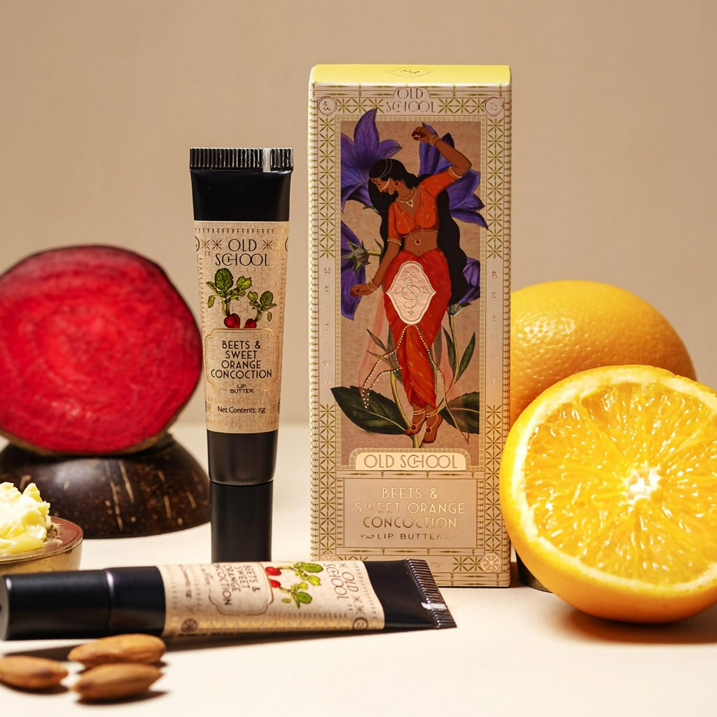 Old School Rituals Beets & Sweet Orange Concoction Lip Butter | Grocsy