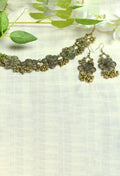 Mominos Fashion Johar Kamal Golden-Plated Brass Finish Floral Desgin Choker For Women | Grocsy