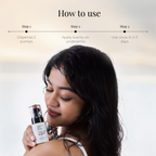 Green And Beige Glow Prep Underarm Exfoliating Serum | Grocsy