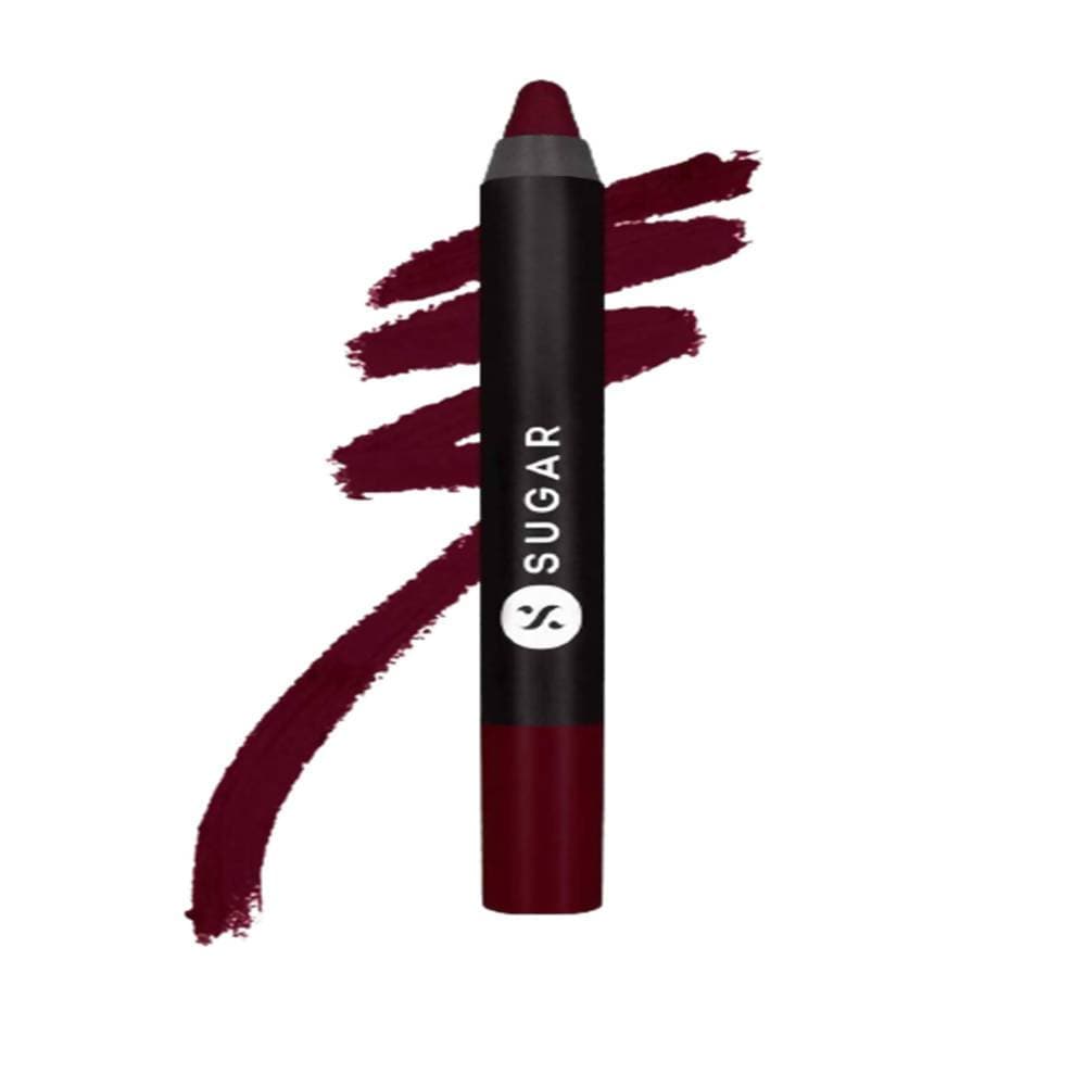 Sugar Matte As Hell Crayon Lipstick - Rachel Berry (Deep Berry) | Grocsy