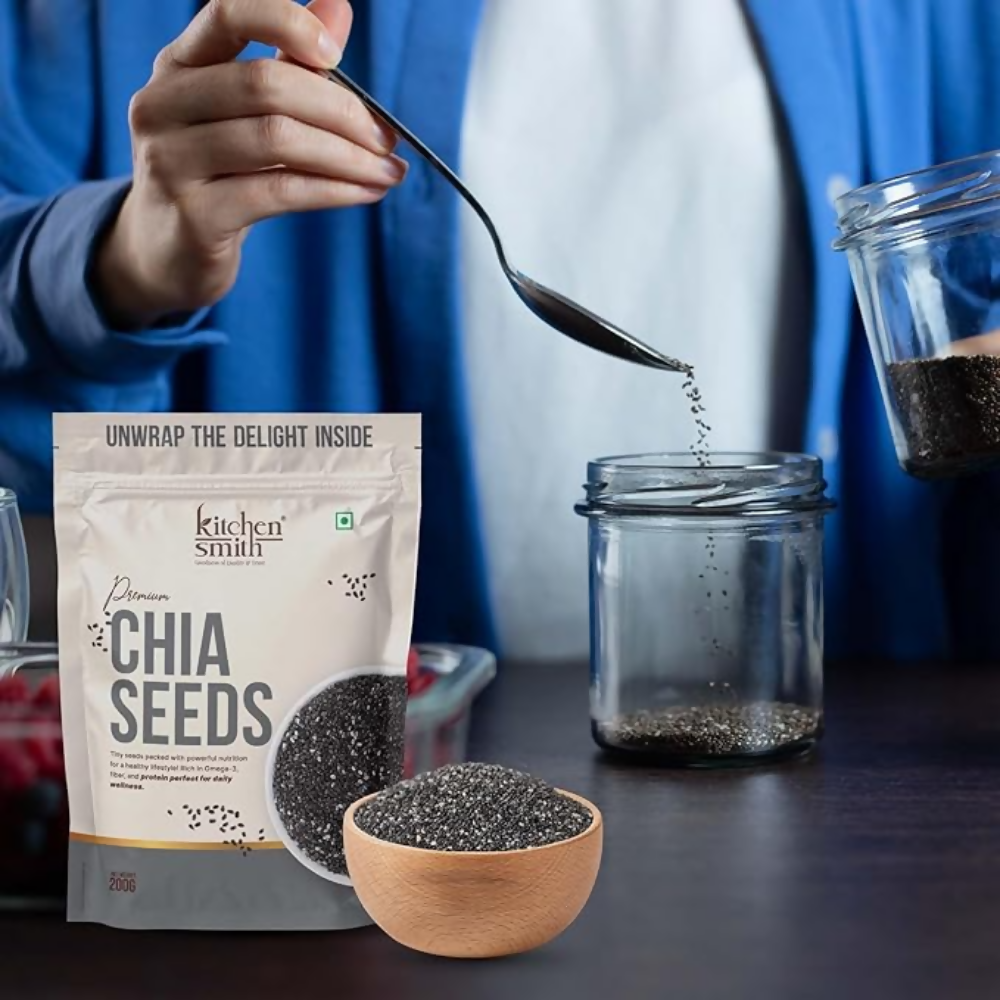 Kitchen Smith Premium Chia Seeds | Grocsy