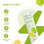 Dr. Morepen Hydrolyte Electrolyte & Vitamin Drink Mix - Lemon Lime | Grocsy