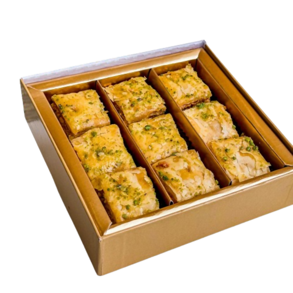 Gwalia Sweets Pistachio Square Baklawa | Grocsy