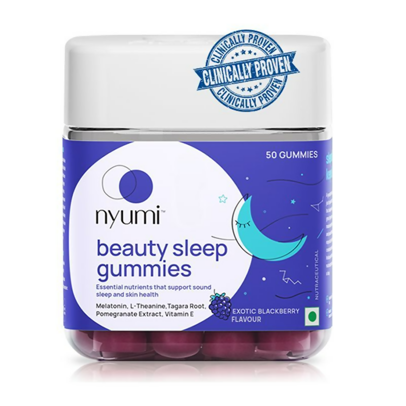 Nyumi Beauty Sleep Non-Addictive Melatonin Gummies for Deep & Uninterrupted Sleep | Grocsy