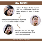 Tru Hair & Skin Kumkumadi & Niacinamide Serum | Grocsy