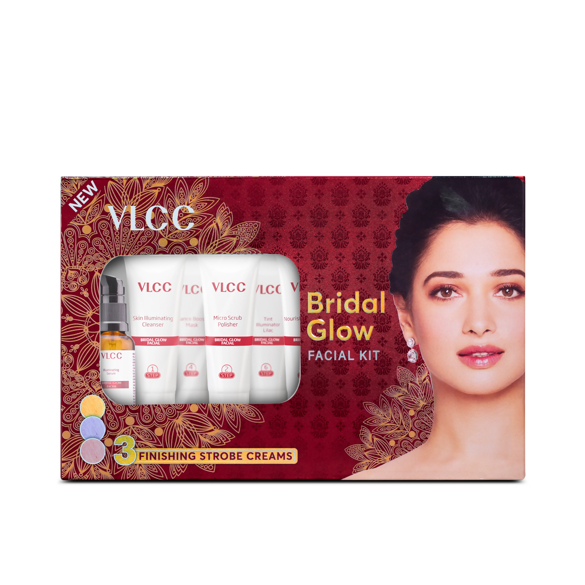 VLCC Bridal Glow Facial Kit for Special Glow For Your Special Moments | Grocsy