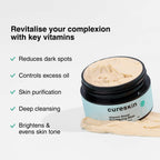 Cureskin Vitamin Boost Face Mask for Glowing Skin | Grocsy