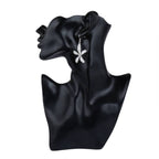 Trendoo Jewelry Gold-Polished Stylish Fancy Party Wear White Drops