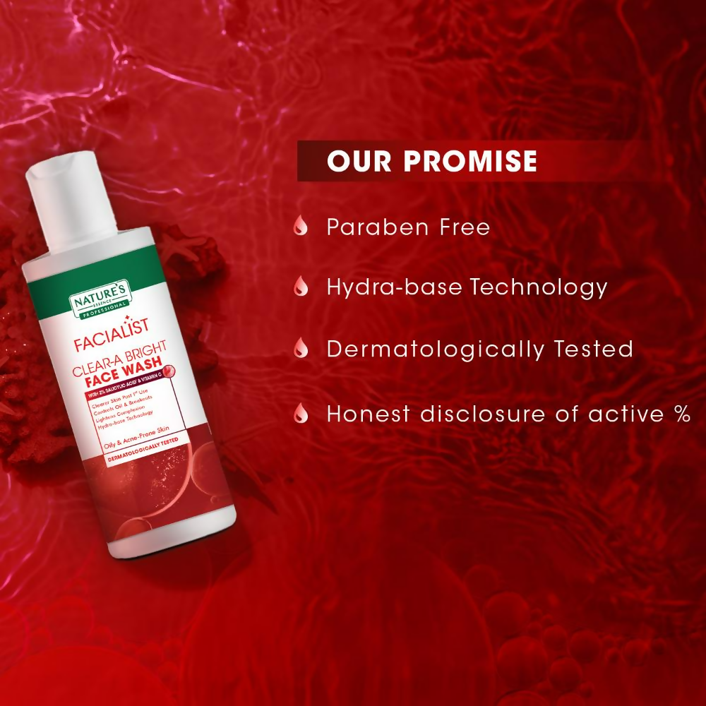 Nature's Essence Professional Facialist Clear Face Wash | Grocsy