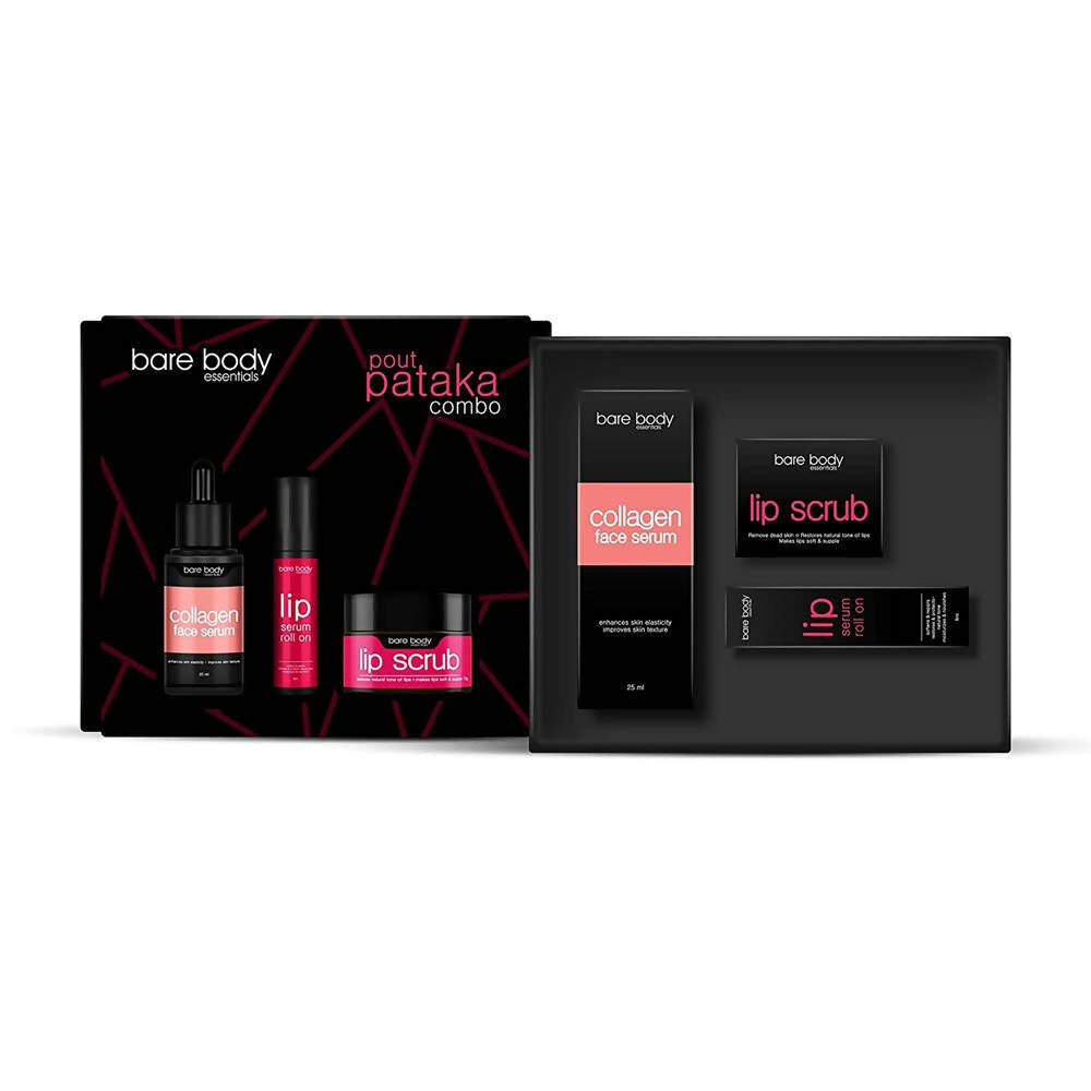 Bare Body Essentials Pout Pataka Combo | Grocsy