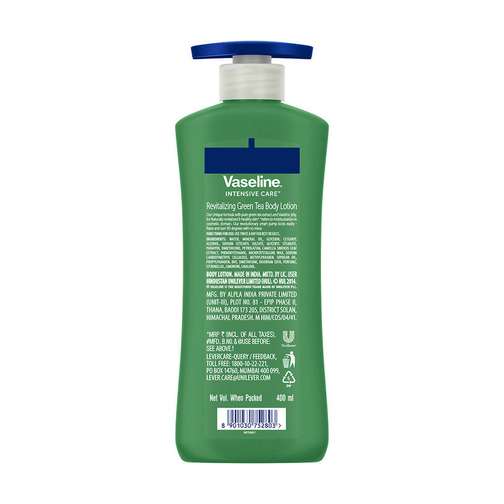 Vaseline Revitalizing Green Tea Body Lotion | Grocsy