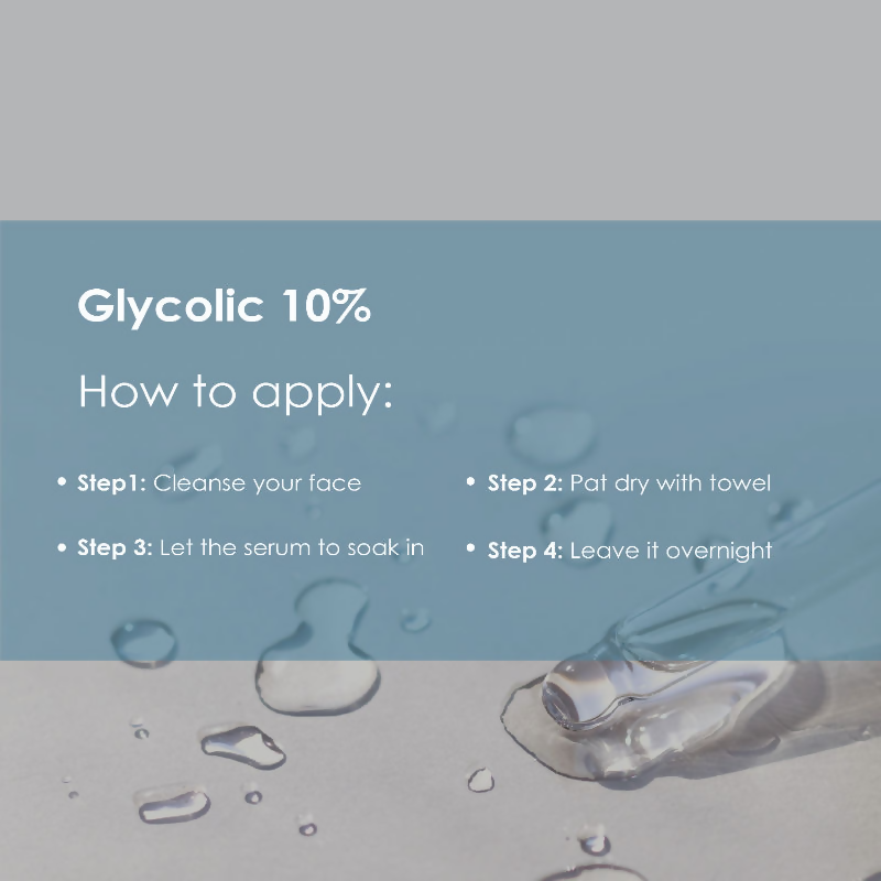 The Body Temple Glycolic 10% Face Serum | Grocsy