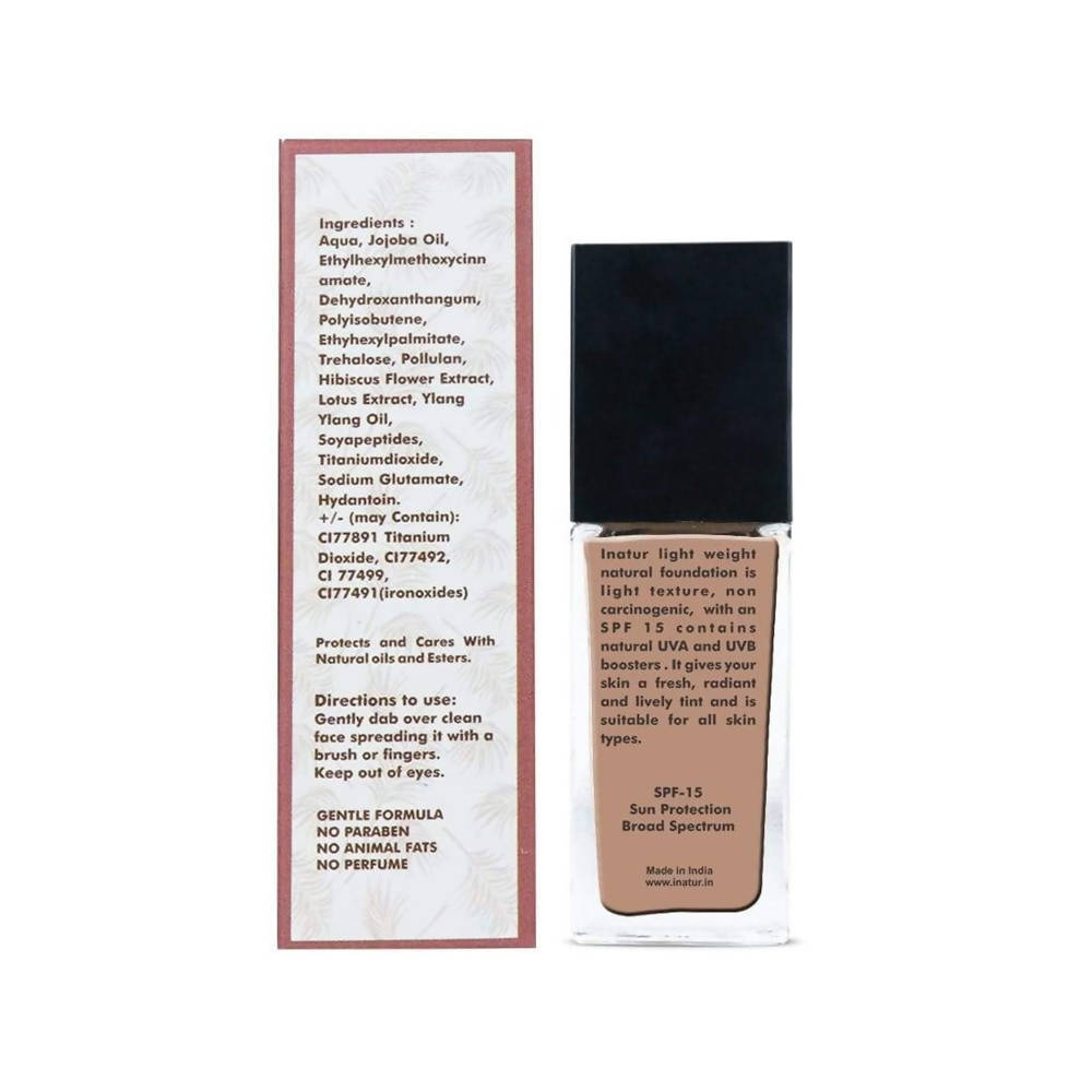 Inatur Natural Light Weight Foundation - Nude Fame | Grocsy