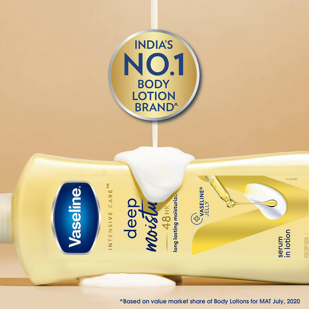 Vaseline Deep Moisture Serum In Lotion | Grocsy