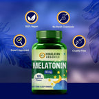 Himalayan Organics Melatonin 10 mg Vegetarian Tablets | Grocsy