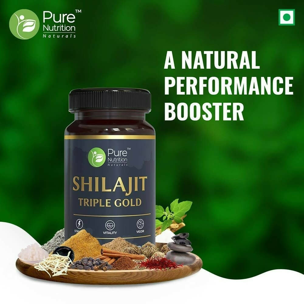 Pure Nutrition Naturals Sj Triple Gold Capsules | Grocsy