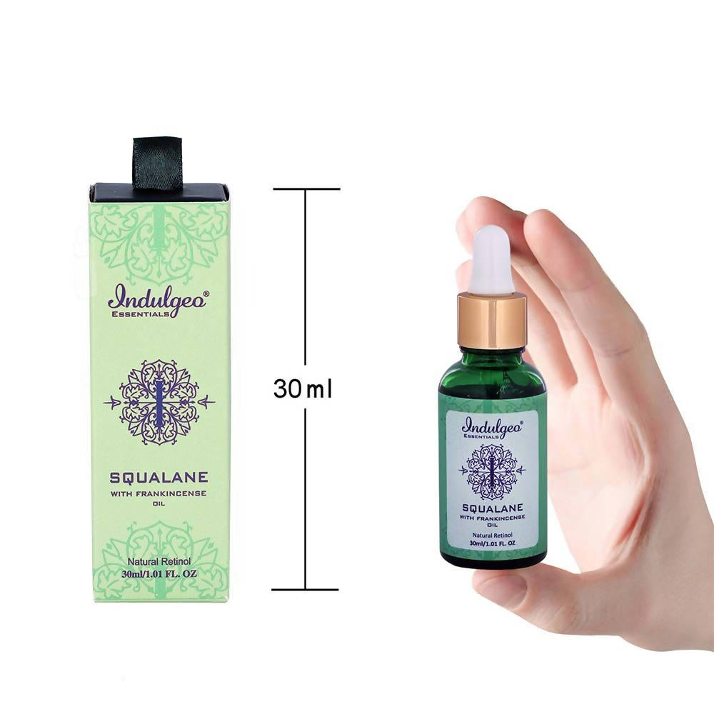 Indulgeo Essentials Squalane with Frankincense Oil | Grocsy