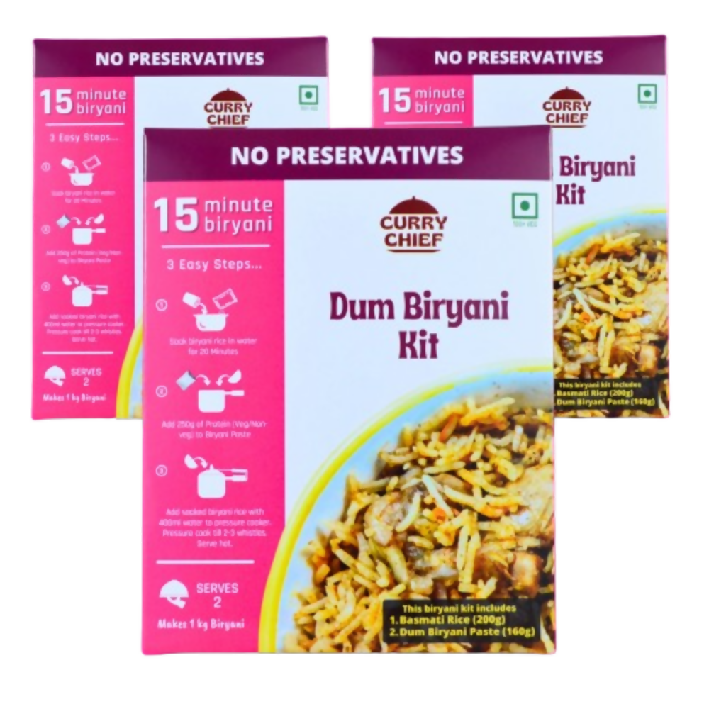 CurryChief Dum Biryani Kit | Grocsy