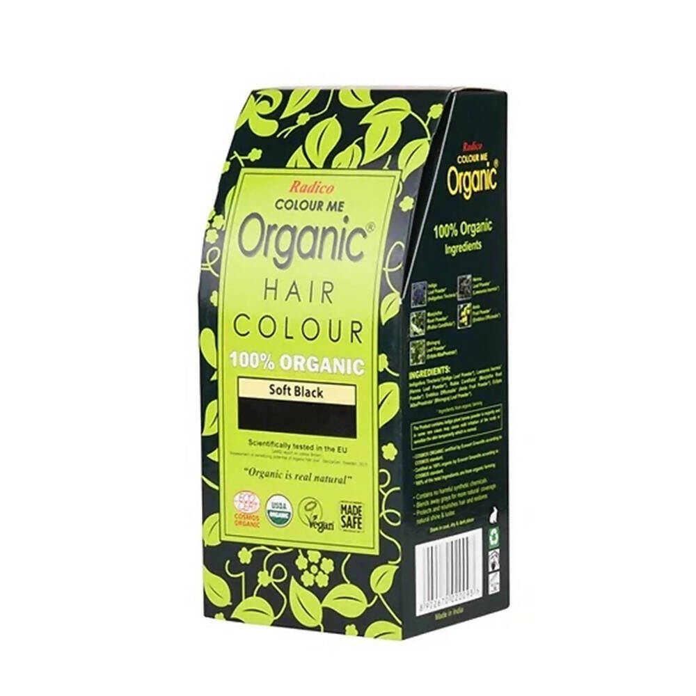 Radico Organic Hair Colour-Soft Black | Grocsy