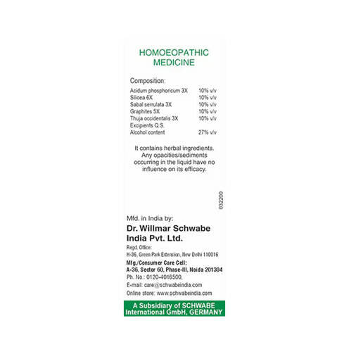 Dr. Willmar Schwabe India India Zauber Hair Drops | Grocsy