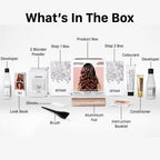 Streax Hair Color Highlighting Kit - Latte Brown | Grocsy