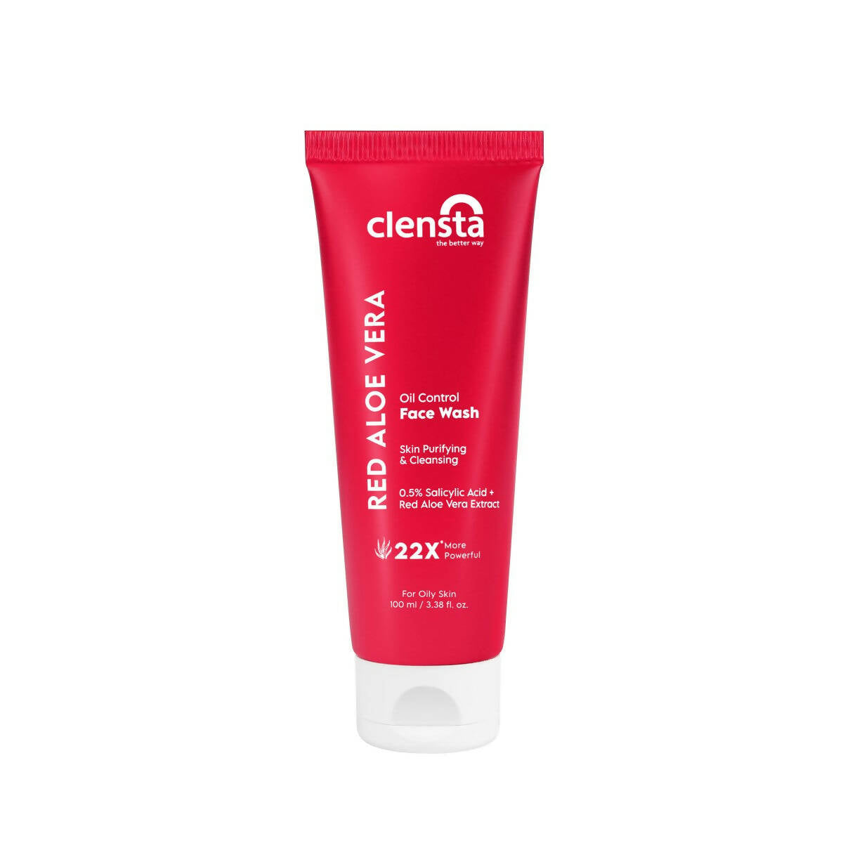 Clensta Red Aloe Vera Oil Control Face Wash | Grocsy