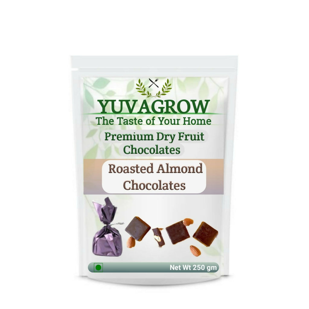 Yuvagrow Roasted Almond Chocolates | Grocsy
