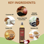 Organicos Red Onion Hair Oil | Grocsy