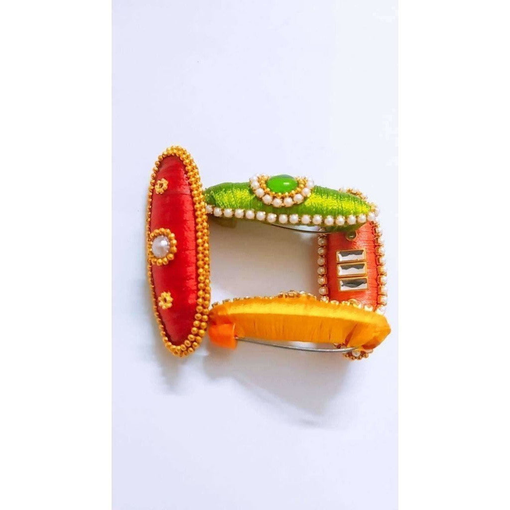 Set of 4 - Designer Saree Pins | Grocsy