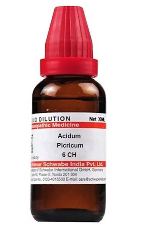 Dr. Willmar Schwabe India Acidum Picricum Dilution | Grocsy
