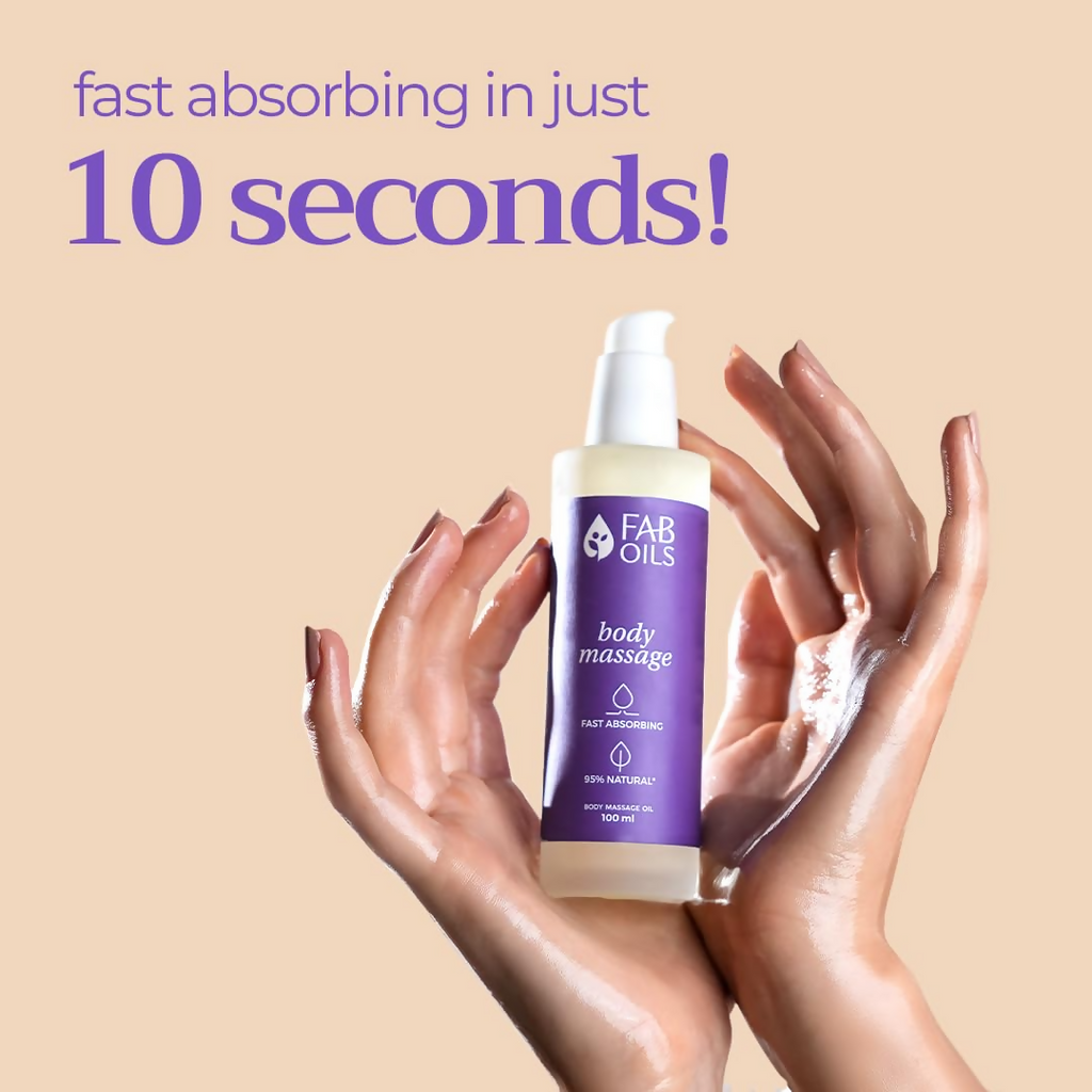 Fab Oils Body Massage Body Oil For Firm Skin & Relaxation | Grocsy