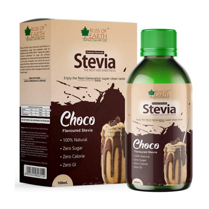Bliss of Earth Flavour Liquid Stevia | Grocsy