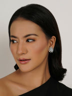 stone stud (white) - Ruby Raang | Grocsy