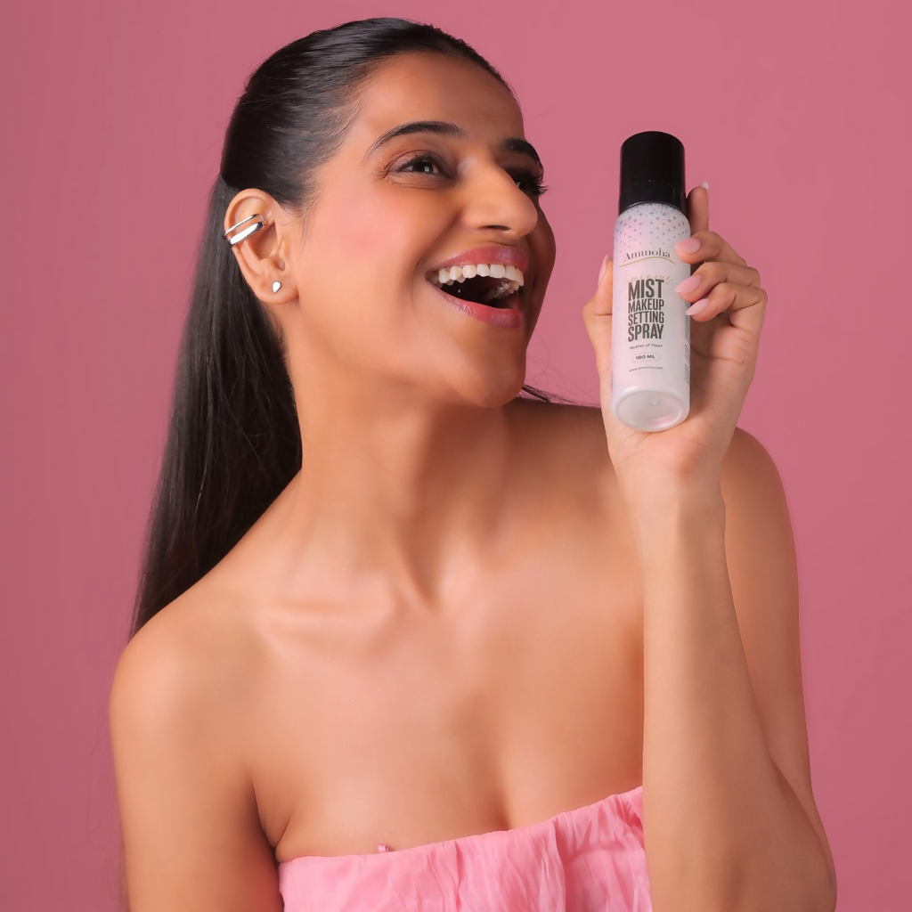 Ammoha Cosmetics Mother Of Pearl Mist Makeup Spray | Grocsy