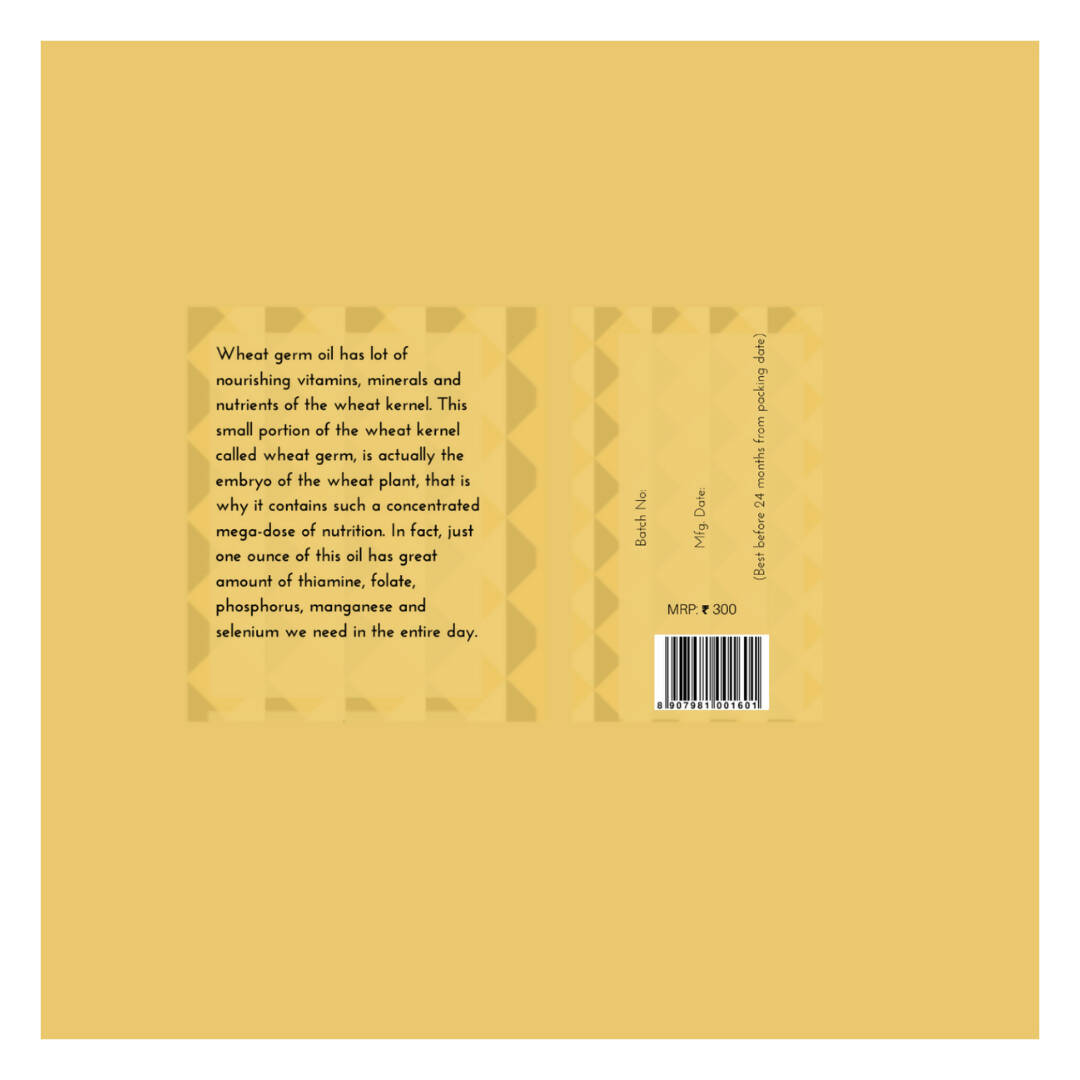 Oilcure Wheat Germ Oil | Grocsy