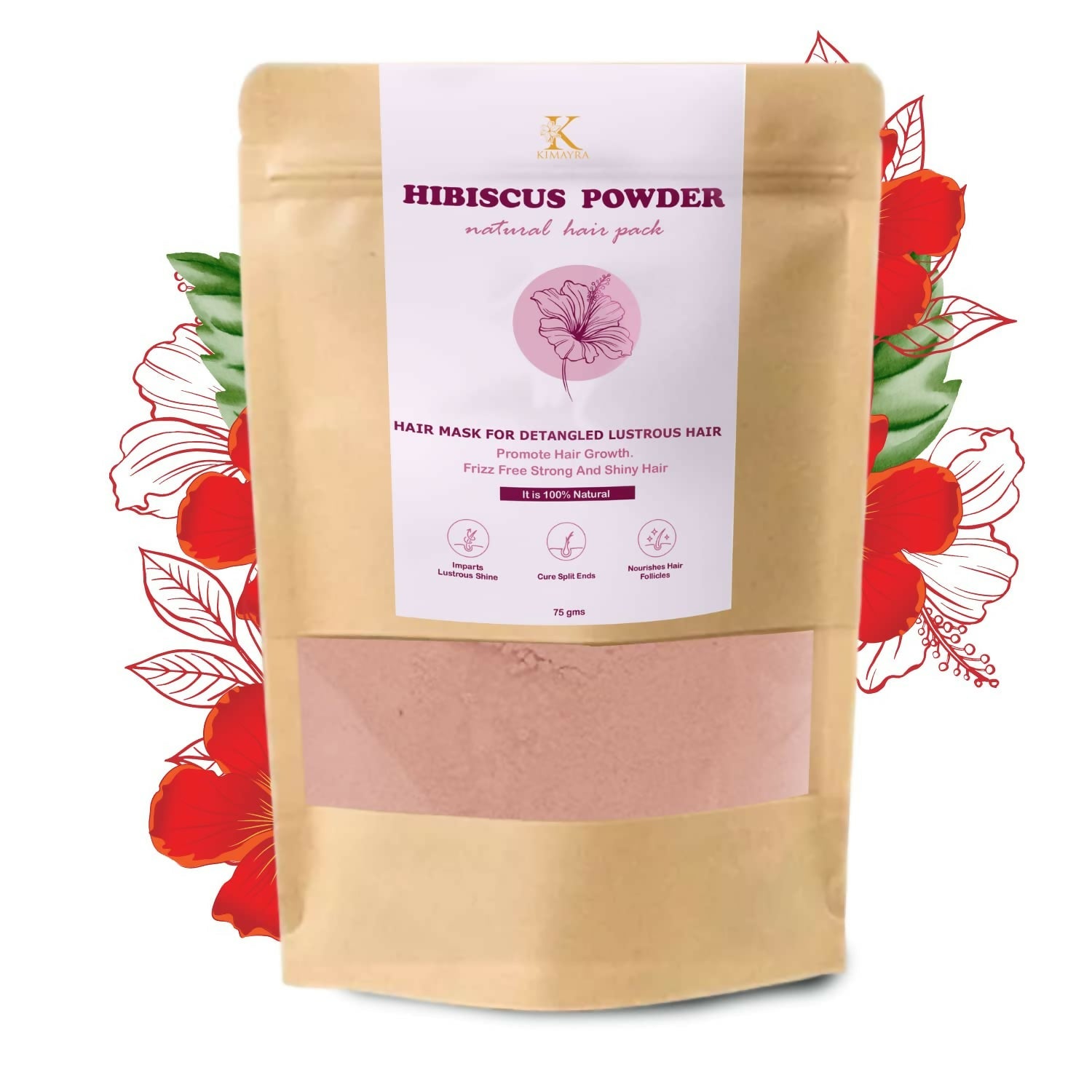 Kimayra Hibiscus Powder For Hair Growth | Grocsy