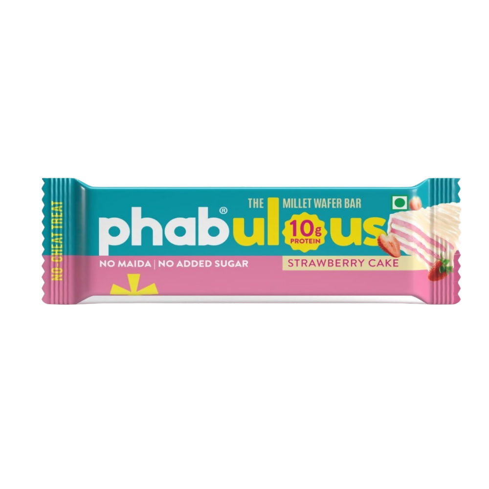 Phab Millet Wafer - Strawberry Protein Wafer | Grocsy