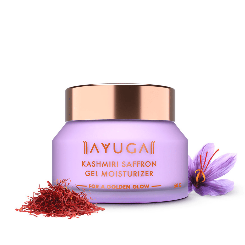 Ayuga Kashmiri Saffron Gel Moisturizer | Grocsy