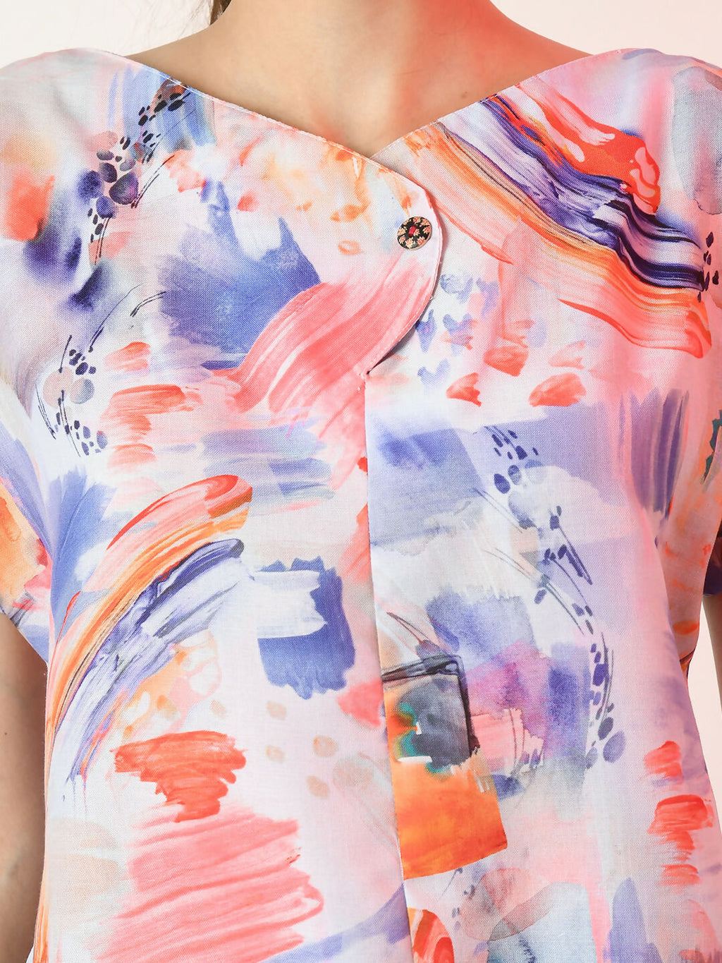 Myshka Women's Multi Printed Top | Grocsy