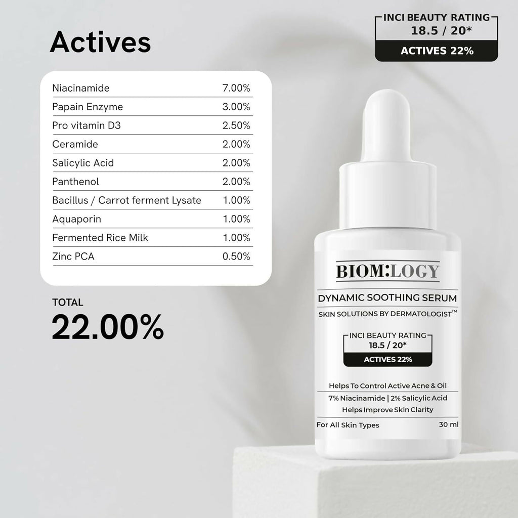 Biomlogy Dynamic Soothing Face Serum | Grocsy