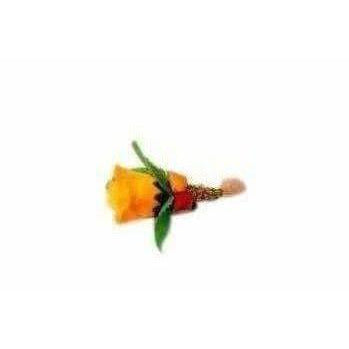 Designer(fancy) Leaf Flower Shape with Tilaka and Turmeric Powder/Pasupu,Kumkuma Powder | Grocsy