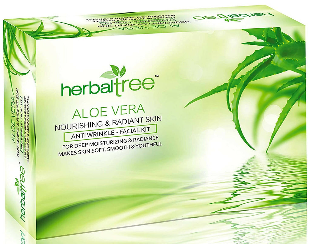 Herbal Tree Aloe Vera Facial Kit | Grocsy