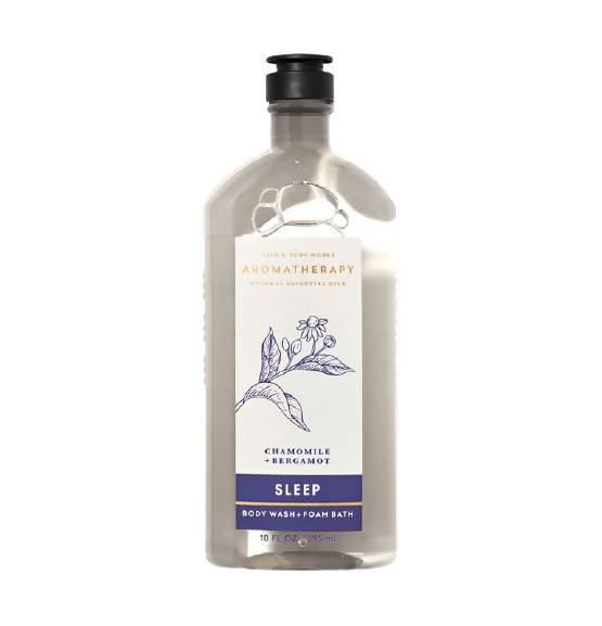 Bath & Body Works Chamomile Bergamot Sleep Body Wash + Foam Wash | Grocsy