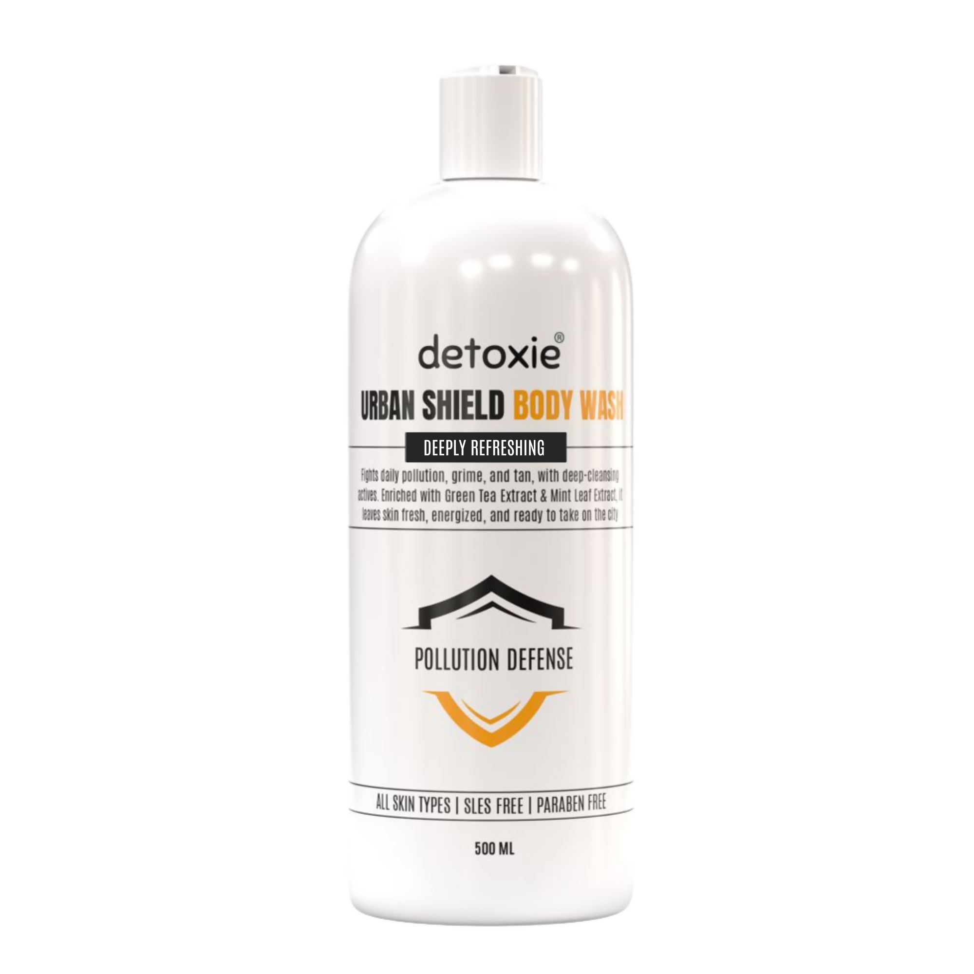 Detoxie Body Wash & Body Scrub Combo - Urban Shield | Grocsy
