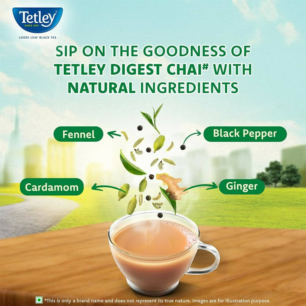 Tetley Digest Chai Loose Leaf Black Tea | Grocsy