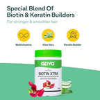 OZiva Plant Based Biotin Xtra Capsules | Grocsy
