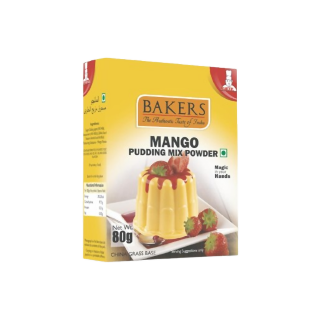 BAKERS Instant Pudding Mix - Mango Flavor | Grocsy