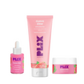 PLIX The Plant Fix Guava Glow Regime With Cleanser, 10% Vitamin C Serum & Moisturizer | Grocsy