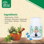 Ayukarma Ayurveda Liver Care Capsules | Grocsy
