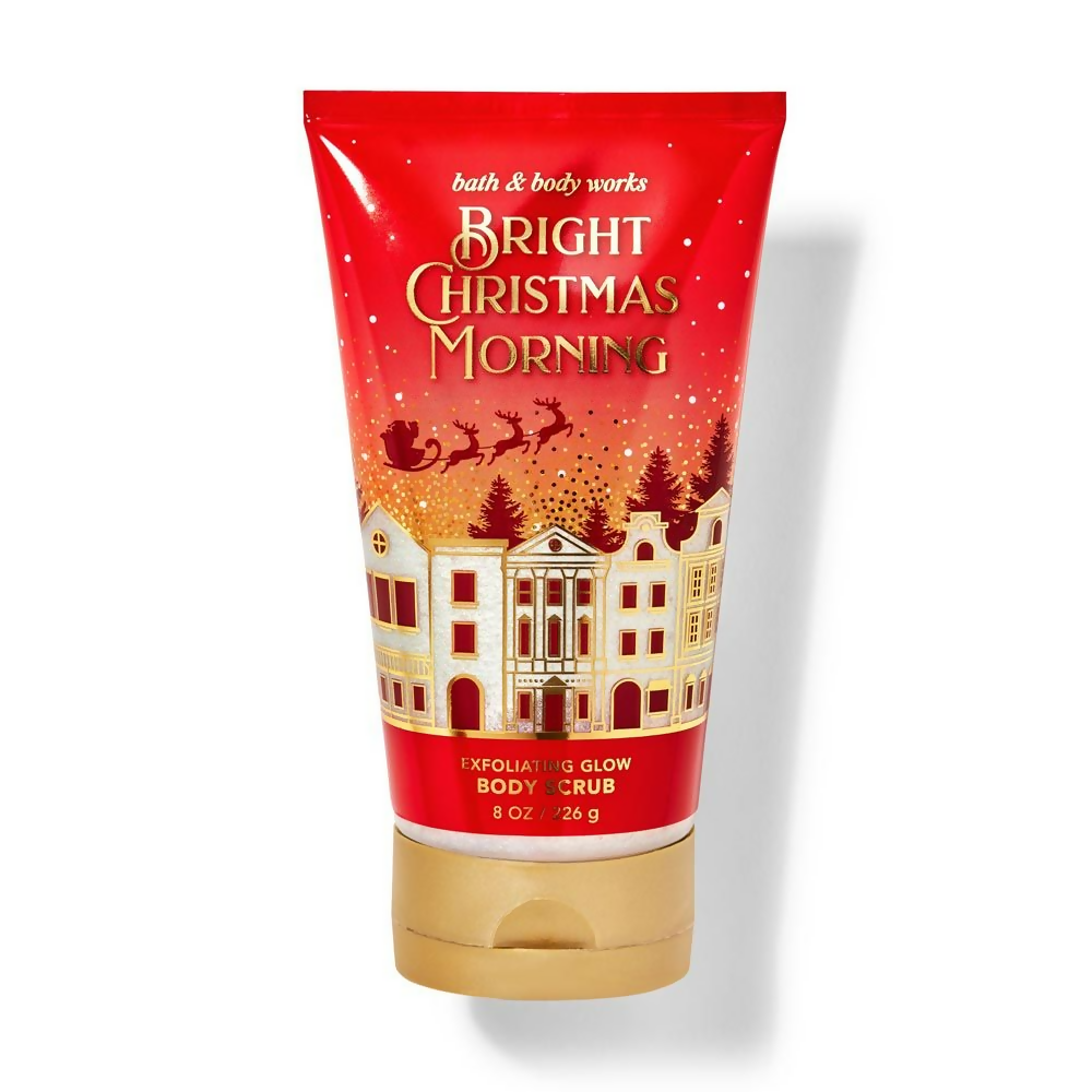 Bath & Body Works Bright Christmas Morning Exfoliating Glow Body Scrub | Grocsy